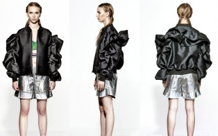 Sculptural Bomber Jacket 雕塑棒球外套