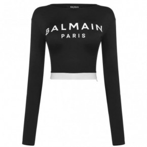 BALMAIN LOGO 長袖上衣