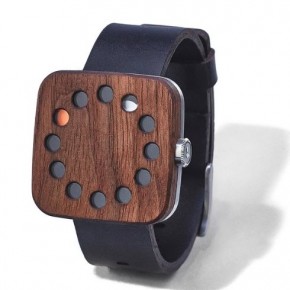 Wood watch design 木製簡約手錶設計